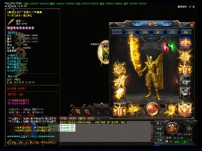 在传奇世界当中，感受真实打斗的场景