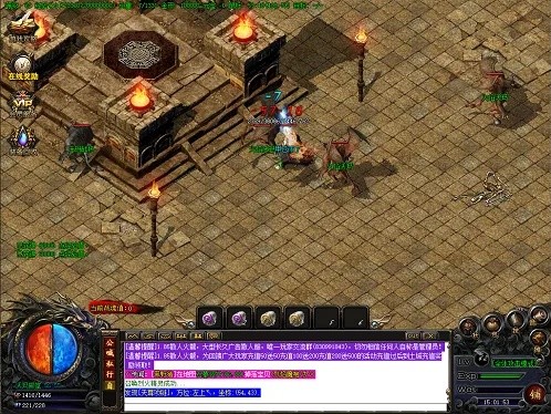 1.76复古传奇前七个级别是鹿和稻草人